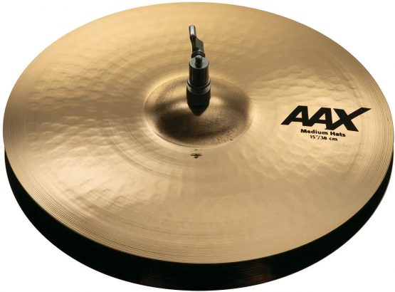 SABIAN 21502XCB - 15" AAX Medium Hats, Brilliant Finish - Image 2