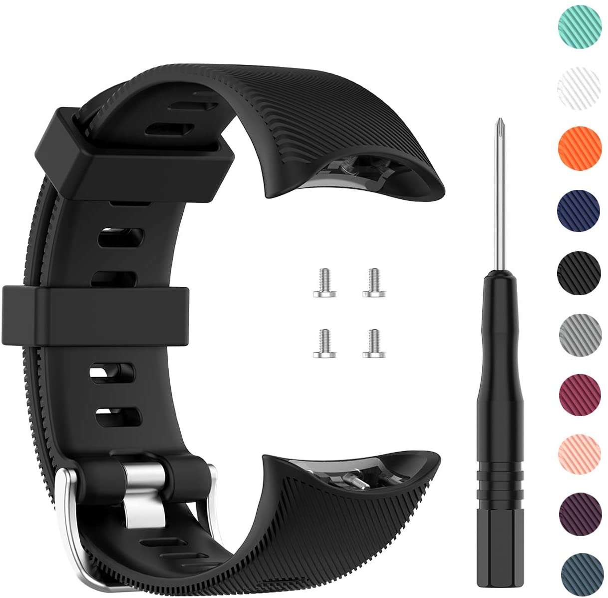 Tencloud Straps Compatible with Garmin Forerunner 45/45s/Swim 2 Strap