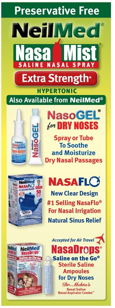 NeilMed NasaMist Hypertonic Saline Spray - Image 3