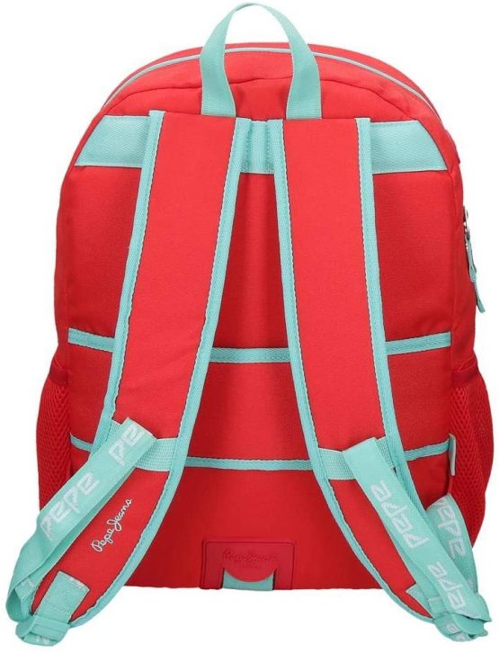 Pepe Jeans Cristal Backpack Adaptable to Trolley Multicoloured 31x42x17.5 cm Polyester and PVC 22.79L - Image 3
