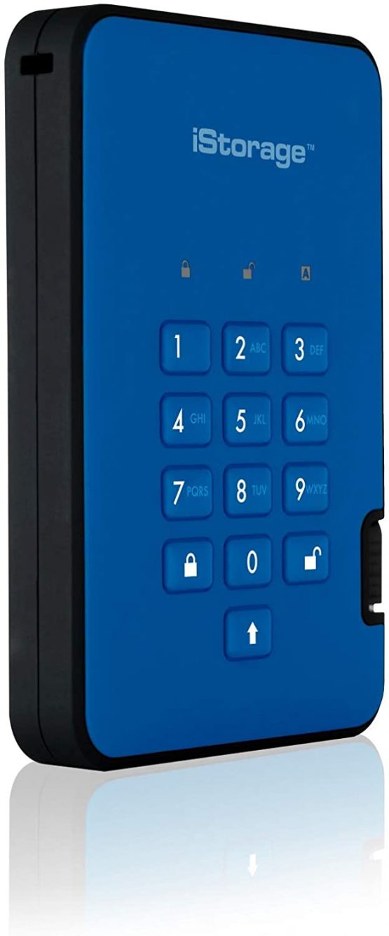 iStorage diskAshur2 SSD 4 TB -Secure Portable Solid State Drive - Password Protected, Dust/Water-Resistant, Hardware Encryption IS-DA2-256-SSD-4000-BE - Image 2