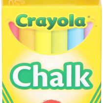Crayola Colored Low Dust Chalk, 12Count In Each, 6 Pack