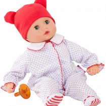 Gotz 1820529 Muffin Boy Soft-Body-Doll - 33 cm Baby-Doll Without Hair And Blue Sleeping-Eyes - Suitable For Children Over 18 Months