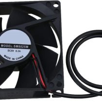 BQLZR 5V Black 8CM 8025 USB Silent Power Ball Bearing Computer Case Cooling Fan for Computer Case CPU Cooler