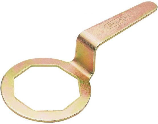 Draper 30988 Cranked Immersion Heater Wrench, 85mm