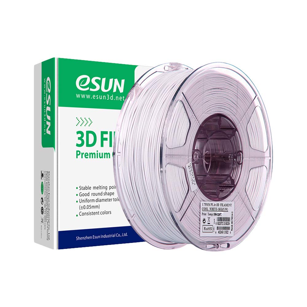eSUN PLA+ Filament 1.75mm, Enhanced Toughness 3D Printer Filament PLA Plus, Dimensional Accuracy +/- 0.03mm