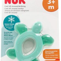 NUK Cool All-Around Teether with Cooling Elements from 3 Months Pack of 1 Multi-Coloured