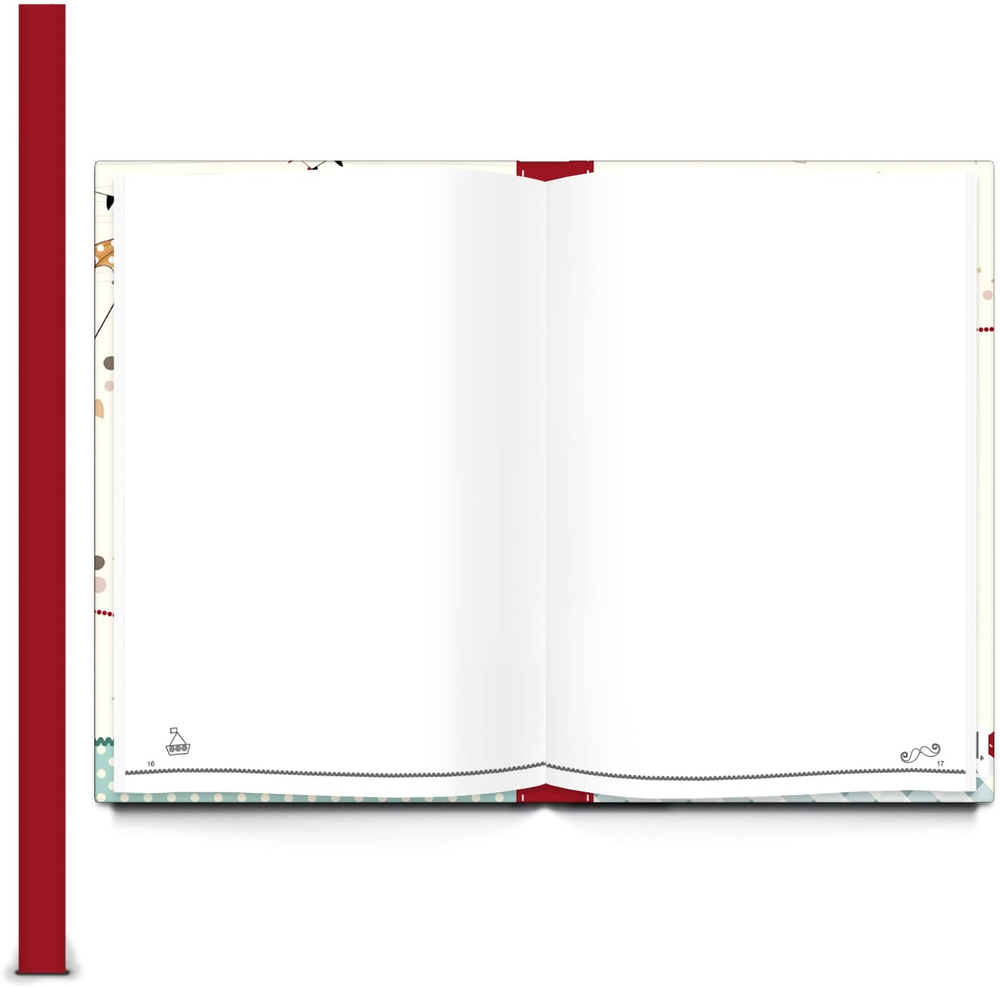 XXL baby diary children's diary baby book album for writing and self-design, for boys, din a4 with 136 pages - Image 2