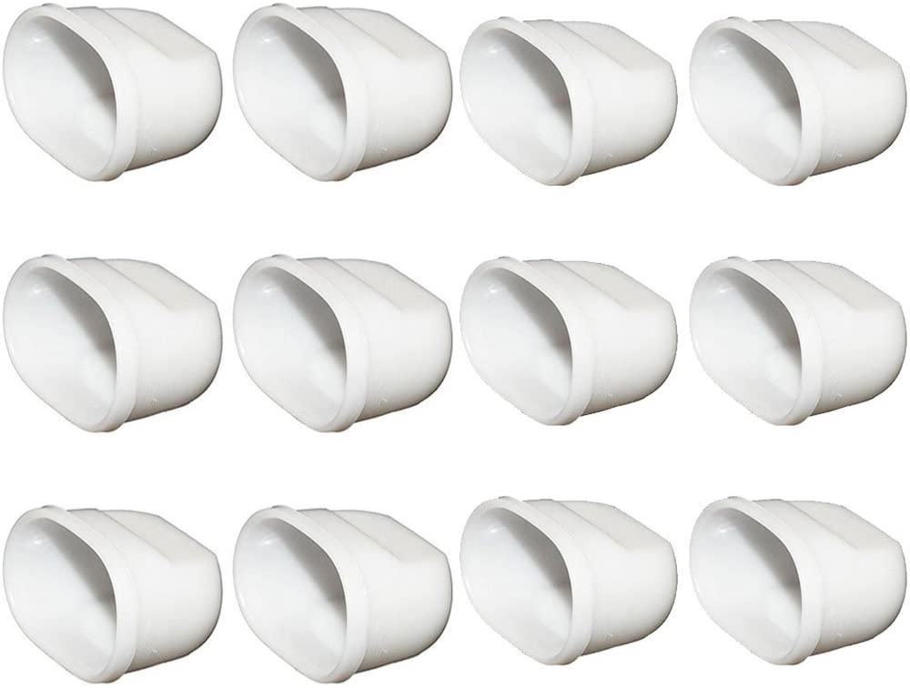 JFA Medical First Aid One Size Plastic Eyewash Pain Relieve Cleaning Eye Bath Cup - Pack of 12, Transparent