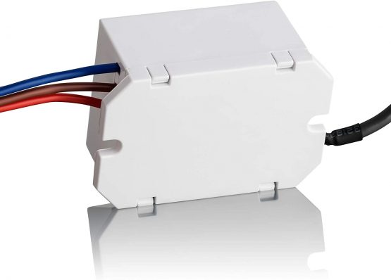 SEBSON Mini PIR Sensor Indoor, Ceiling Flush Mounted for Installation, LED suitable, Infrared Motion Sensor, Range max. 6m/360°, Programmable - Image 3