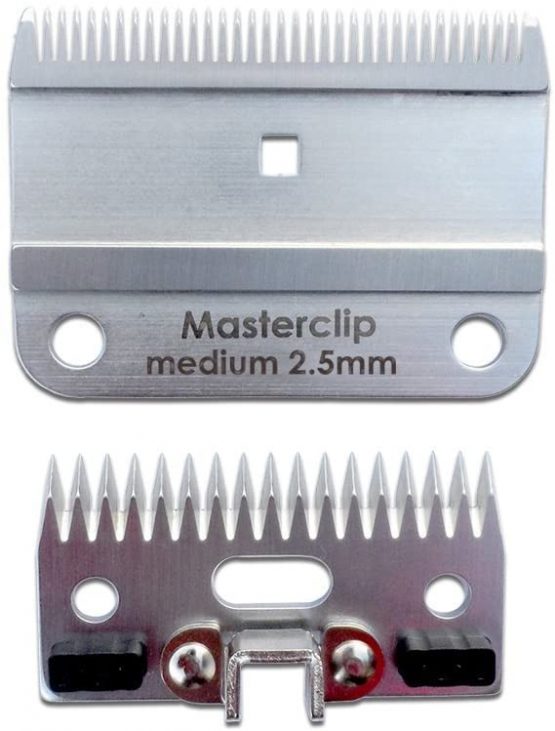Masterclip A2 Medium Cut 2.5mm Horse Clipper Blade - Compatible with A2 Lister Clippers - Image 3