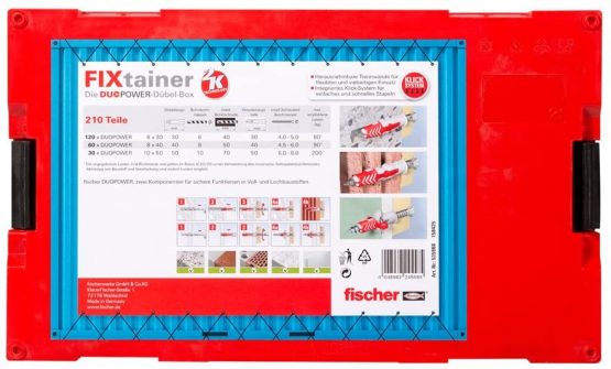 Fischer fixtainer, Wall Anchor Set, 535968 - Image 3