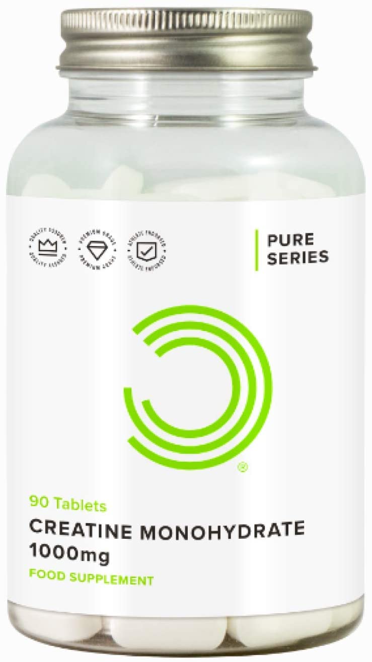 Bulk Creatine Monohydrate Tablets, 1000 mg Per Serving, Pack of 90, 30 Servings, Packaging May Vary, 90 count (Pack of 1)