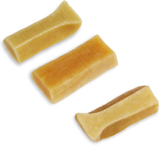 Everest Dog Chew 3 Piece Yak Chew for Dogs (Small Dogs), 100 grams yak milk dog chew, Original Authentic Himalayan Yak Chew
