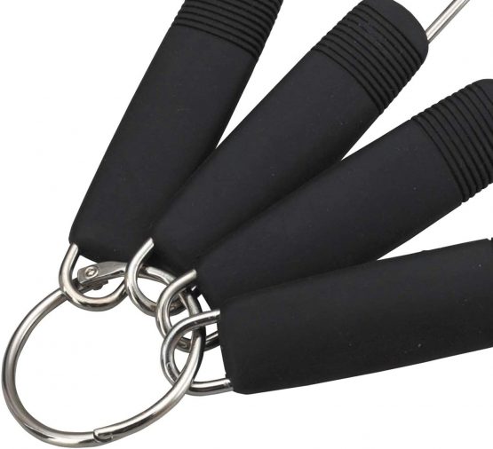 MasterClass Soft-Grip Stainless Steel Measuring Spoons (Set of 4) - Image 2