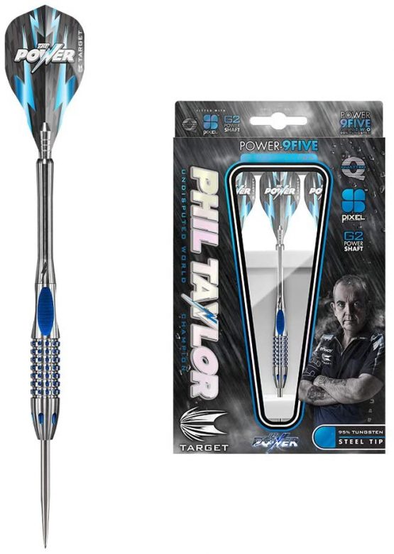 Target Darts - Phil Taylor Power 9Five Generation 2 Steel Tip Darts