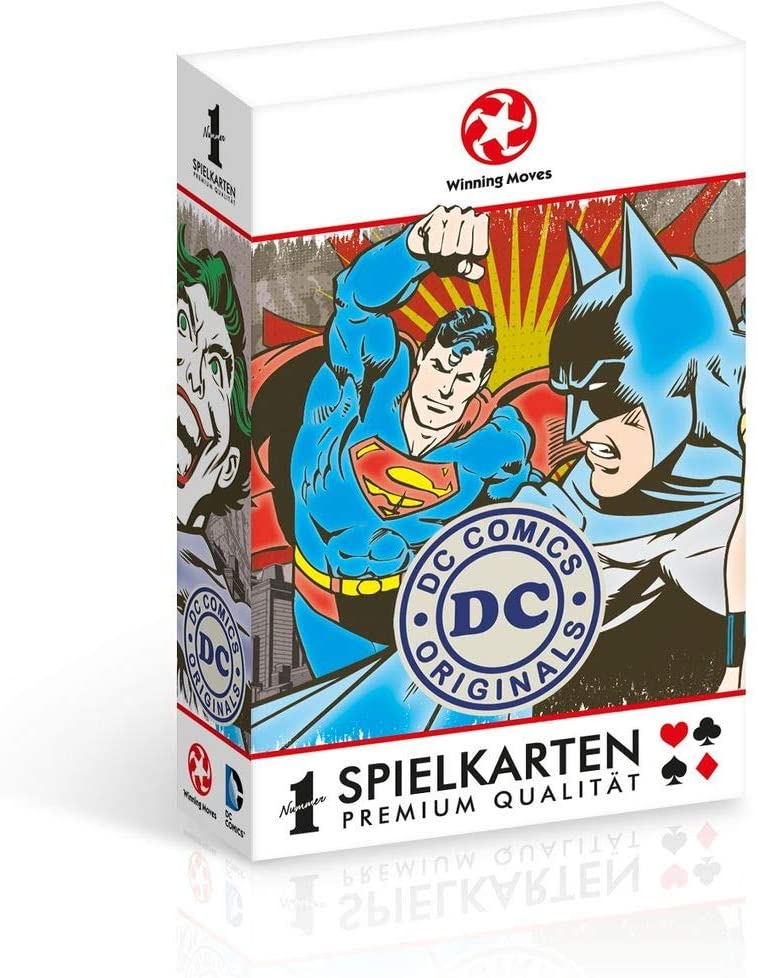 Winning Moves Number 1 Playing Cards - DC Originals, Card Game