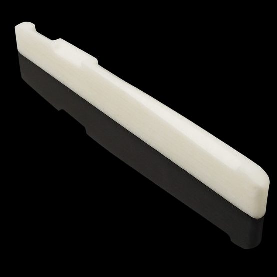 Mrr 6 String Guitar Bone Bridge Saddle and Nut Made of Real Bone (For Acoustic) - Image 2