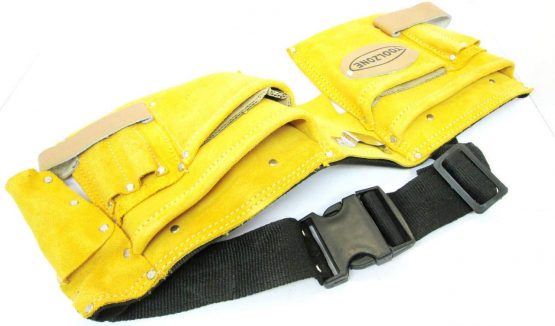 11 Pocket Double Leather Tool Pouch - Image 3