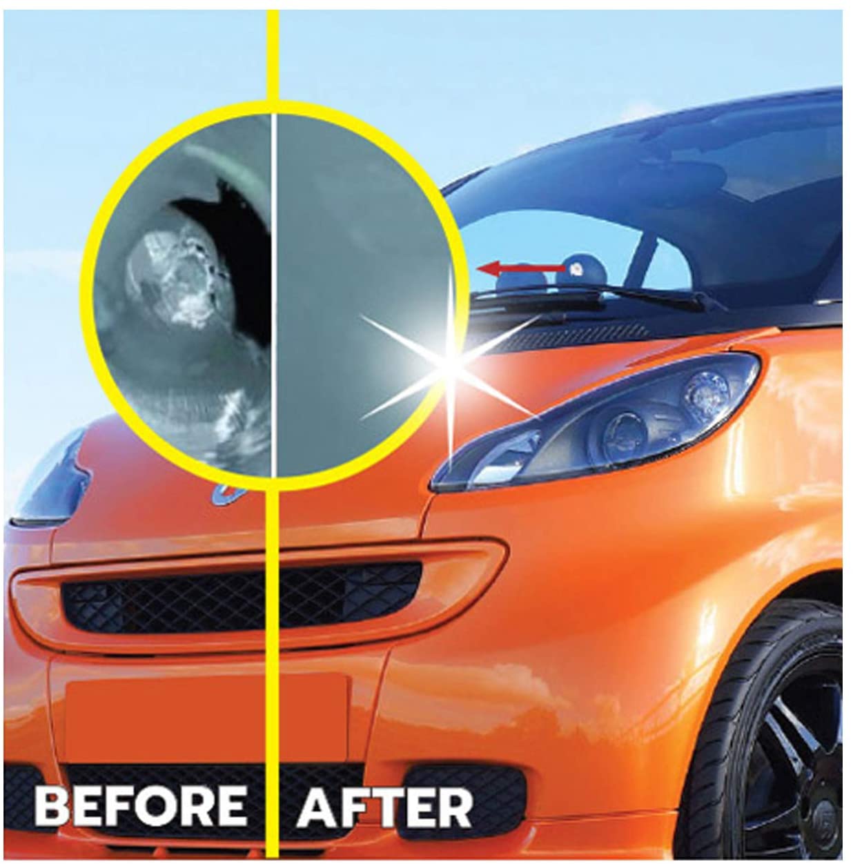 ATG® Windscreen Repair Kit with Resin, Windscreen Chip Repair Kit, Windshield Repair Kit for Car Glass - Image 3