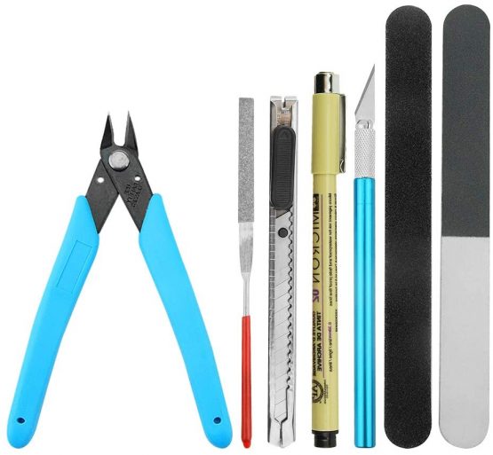 WMYCONGCONG 12 PCS Gundam Model Tools Kit Hobby Building Tools Craft Set for Basic Model Building, Repairing and Fixing - Image 2