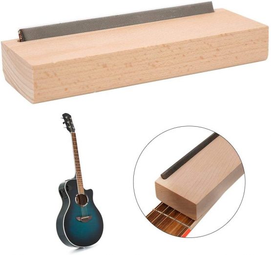Bnineteenteam Guitar Fret Beveling File Guitar Fret File Edge Trimming Guitar Repairing Maintenance Tool for Luthier Use - Image 2