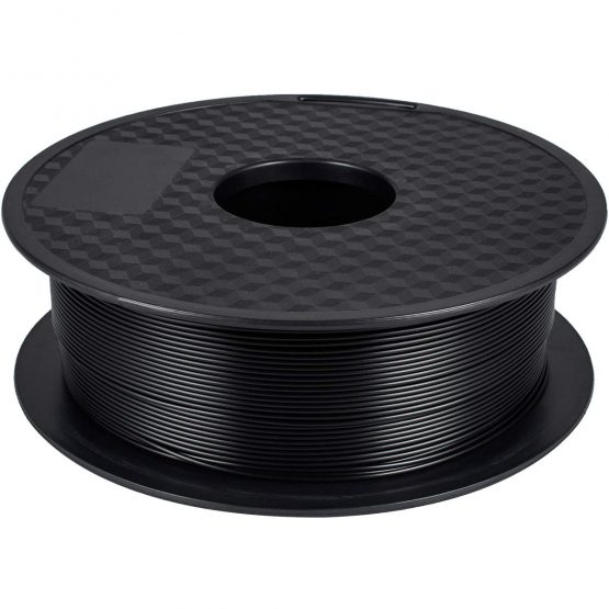 PLA Filament 1.75mm Black, GEEETECH New 3D Printing Filament PLA for 3D Printer and 3D Pen, 1kg 1 Spool