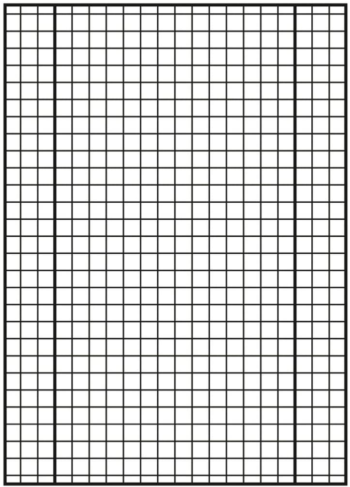 Oxford A4 School Exercise Book - 32 Pages 90 g/m² - Optic Paper Lines 28 - Squared with Double Margin Pack of 1 1er-Pack - Image 3