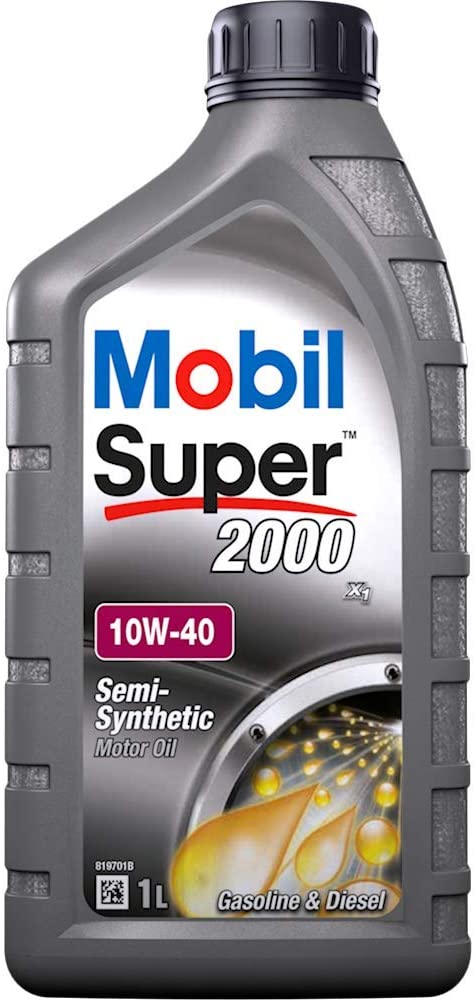 Mobil 151188 Super 2000 x1 10W-40 Engine Oil, 1 l, 1L