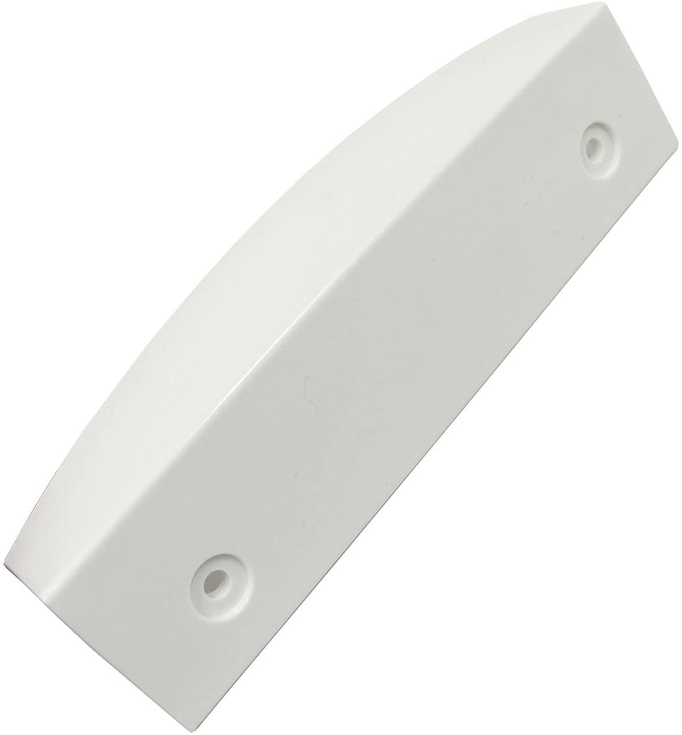 Spares2go White Door Handle compatible with Bosch Fridge Freezer Refrigerator