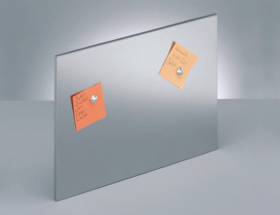 Zeller 11120 Magnetic Board, Stainless-Steel, Silver, 40 x 60 cm - Image 2