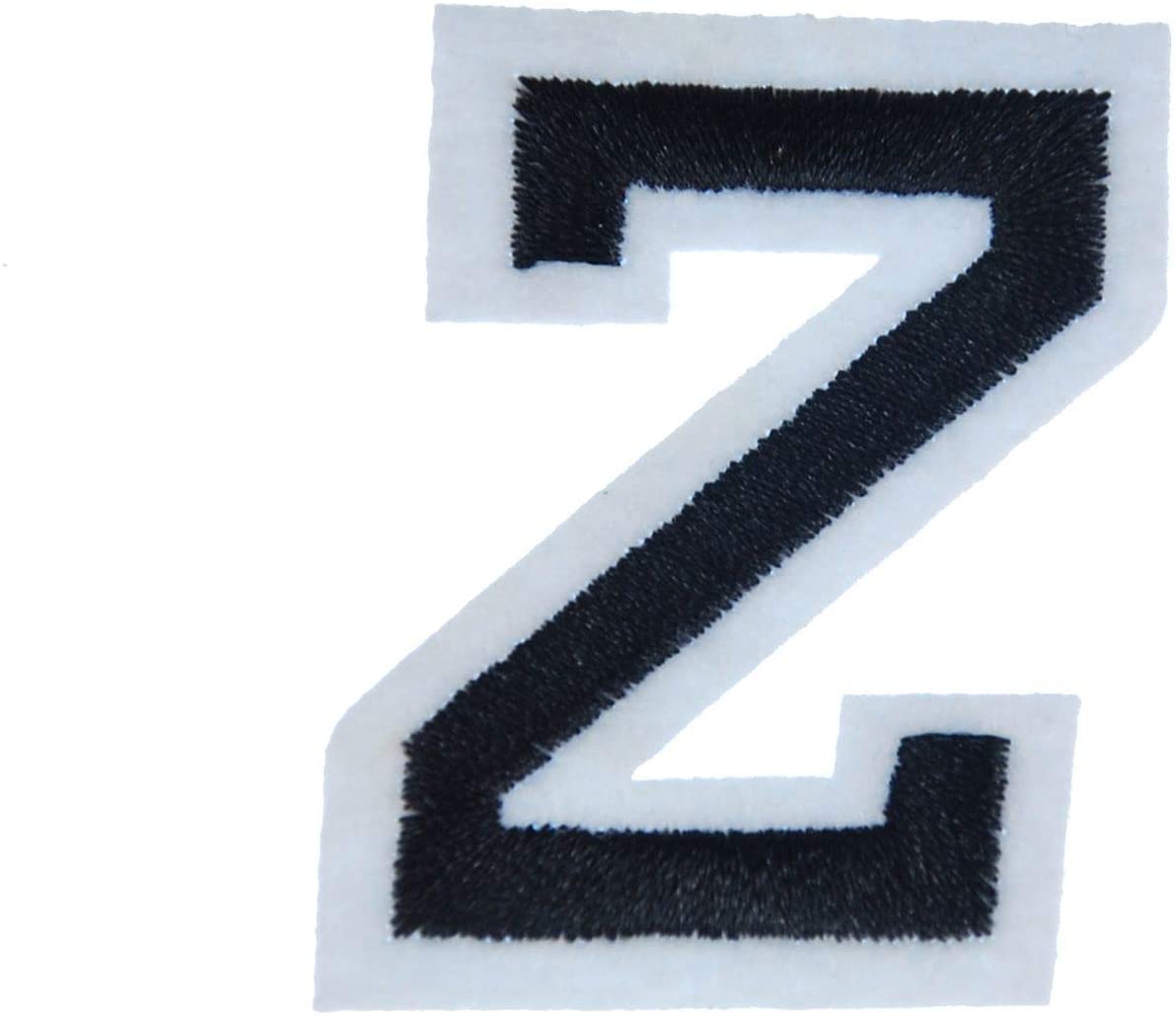 Miniblings Letters Initials Alphabet ABC Patch Hotfix Iron On Sewing4.5cm Letter Z, Multicolored, 45mm hoch
