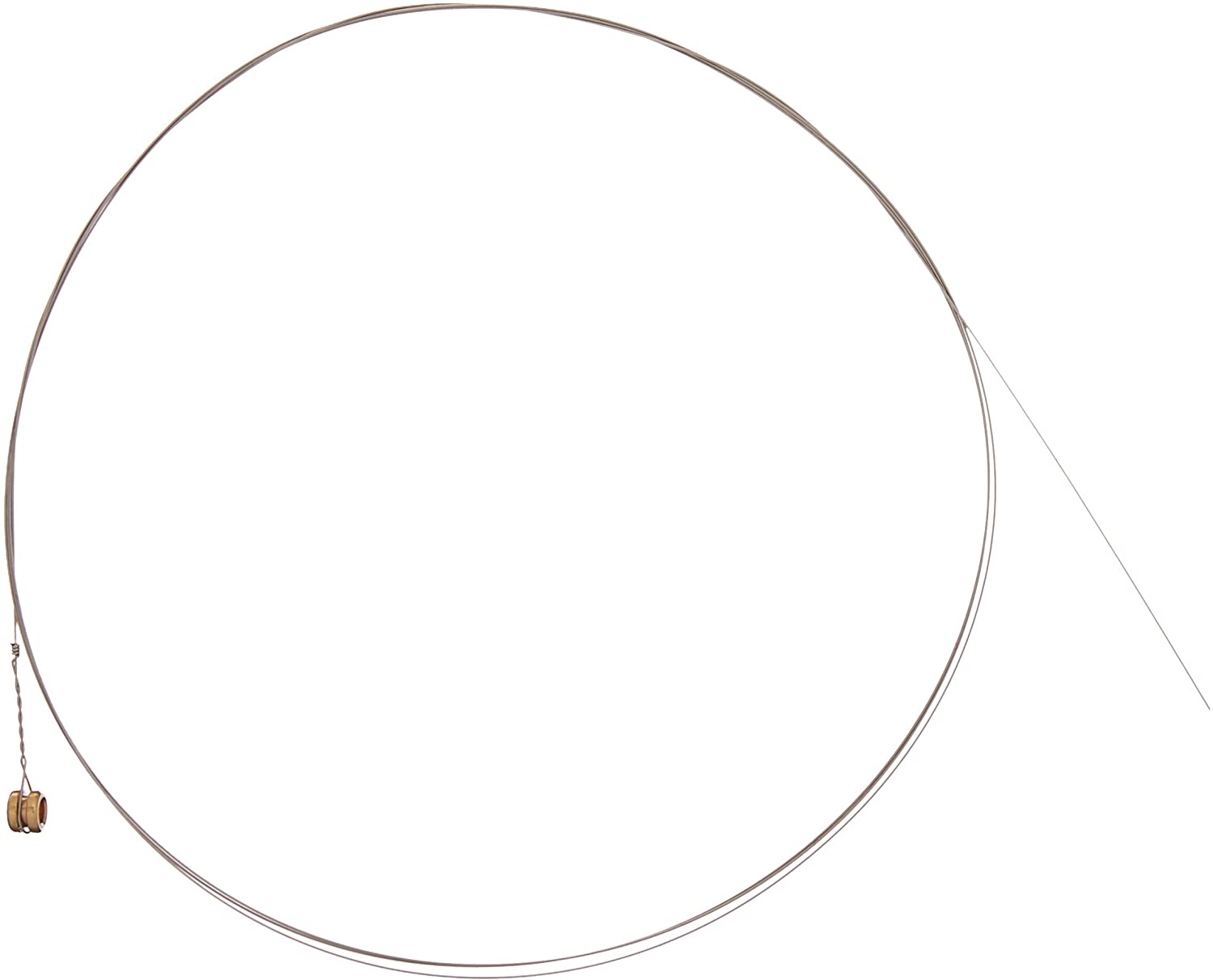Elixir® Strings Anti-Rust Plated Plain Steel Single String (.011), silver, Single Plain String (11)