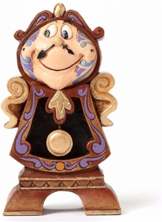 Disney Traditions Keeping Watch Cogsworth Figurine
