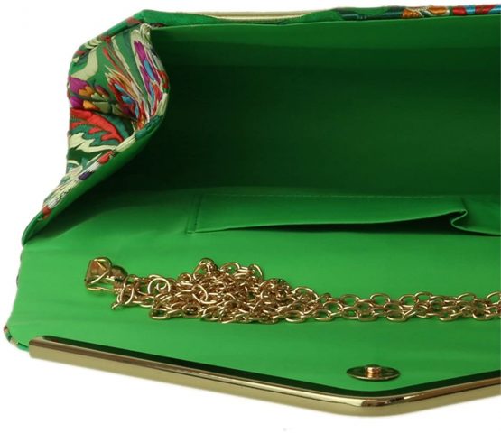 Girly HandBags Baroque Flower Clutch Bag - Image 4