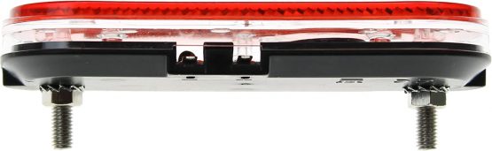 P4B Bicycle Dynamo Rear Light LED Model 539 with Parking Light and Reflector | StVZO Approval | for Mounting on Luggage Rack (80 mm Screw Spacing) - Image 2
