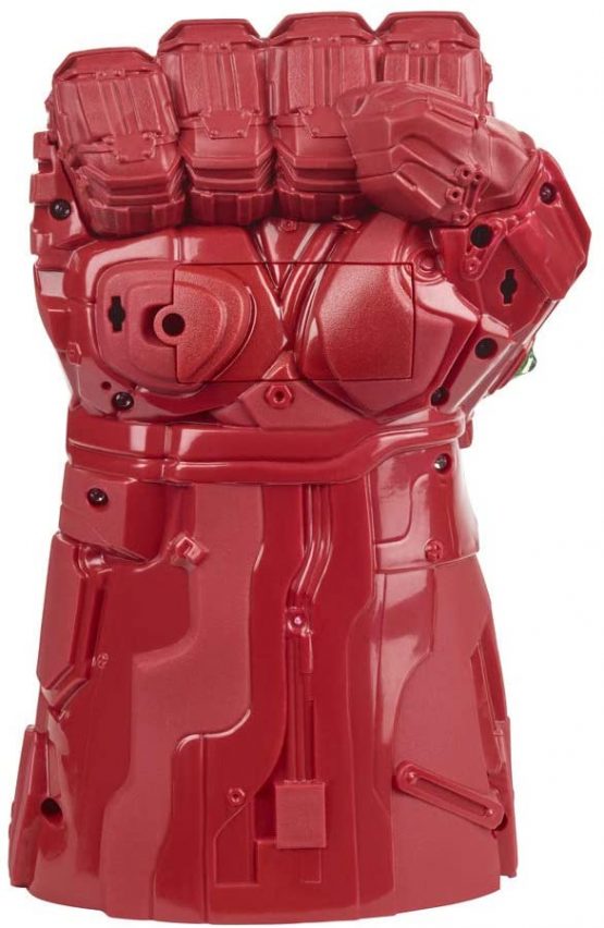 Marvel Avengers: Endgame Red Infinity Gauntlet Electronic Fist Roleplay Toy with Lights and Sounds for Children Aged 5 and Up - Image 4
