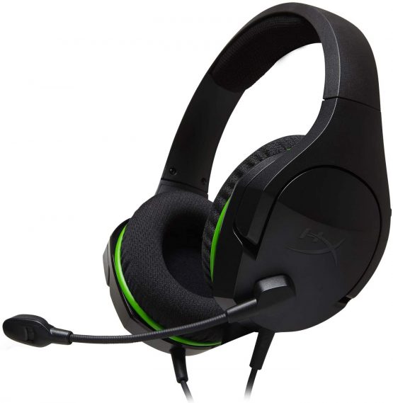 HyperX CloudX Stinger Core - Official Licensed for Xbox, Gaming Headset with In-Line Audio Control, Immersive In-Game Audio, Microphone, Compatible with Xbox One and Xbox Series X|S