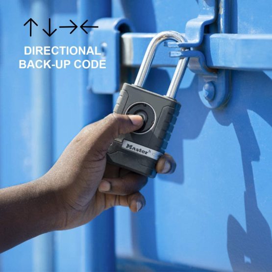 Master Lock 4401EURDLH Smart Padlock [Bluetooth Compatible with Smartphones] [Long Shackle] [Weatherproof] 4401EURDLH-Best Used for Gates and Fences, Storage Lockers, Garages and More, 57mm - Image 3