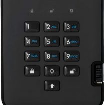 iStorage diskAshur2 SSD 4 TB -Secure Portable Solid State Drive - Password Protected, Dust/Water-Resistant, Hardware Encryption IS-DA2-256-SSD-4000-B