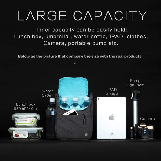Selighting Bike Basket Bicycle Handlebar Bag Front Frame Top Tube Storage Bag Mini Shoulder Handbag for Men Women - Image 3