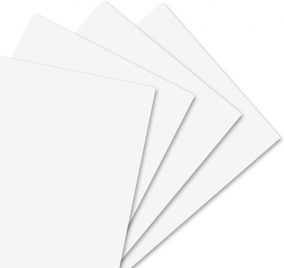 BELLE VOUS  Watercolour Paper A4 - Pack of 120 Cotton Cold Press Artist Watercolor Painting Sheets Perfect, 120 Sheets, White - Image 3