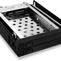 ICY BOX"Rack amovible IB-2226STS 3"1/2 pour 2x disque dur S-ATA 2"1/2"