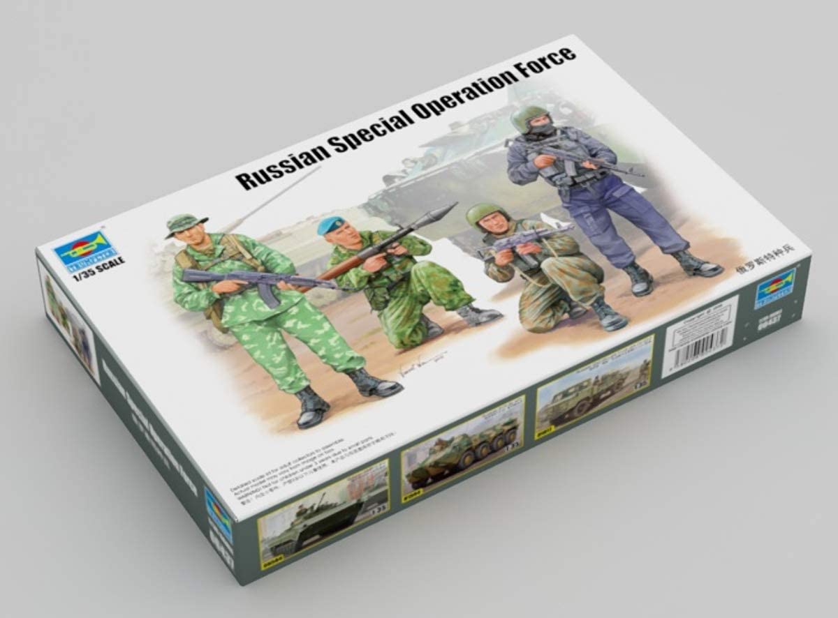 Trumpeter 1:35 - Russian Special Operation Force Figure, Various, Large - Image 2