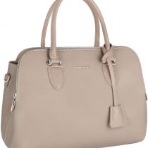 David Jones - Women's Bugatti Handbag - Top Handle Faux Leather Bag - Tote Shoulder Crossbody Bag Multiple Compartments Pockets - Ladies Shopper Elegant Shopping Bag Satchel