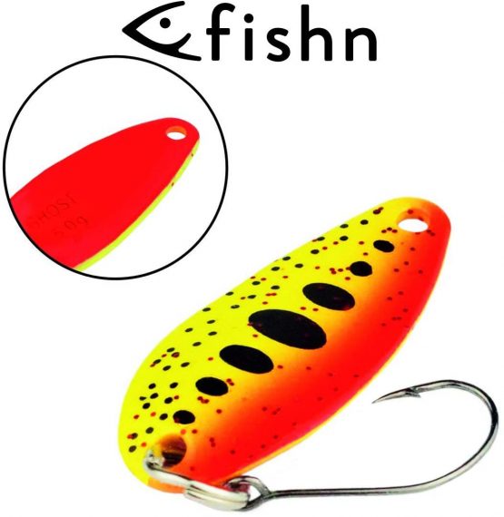 FISHN Trout Spoon Set - Gallo, weight: 2 grams, length: 2.8 cm, trout bait, trout spoon, trout bait for fishing for trout, char and perch (5 pieces) - Image 3