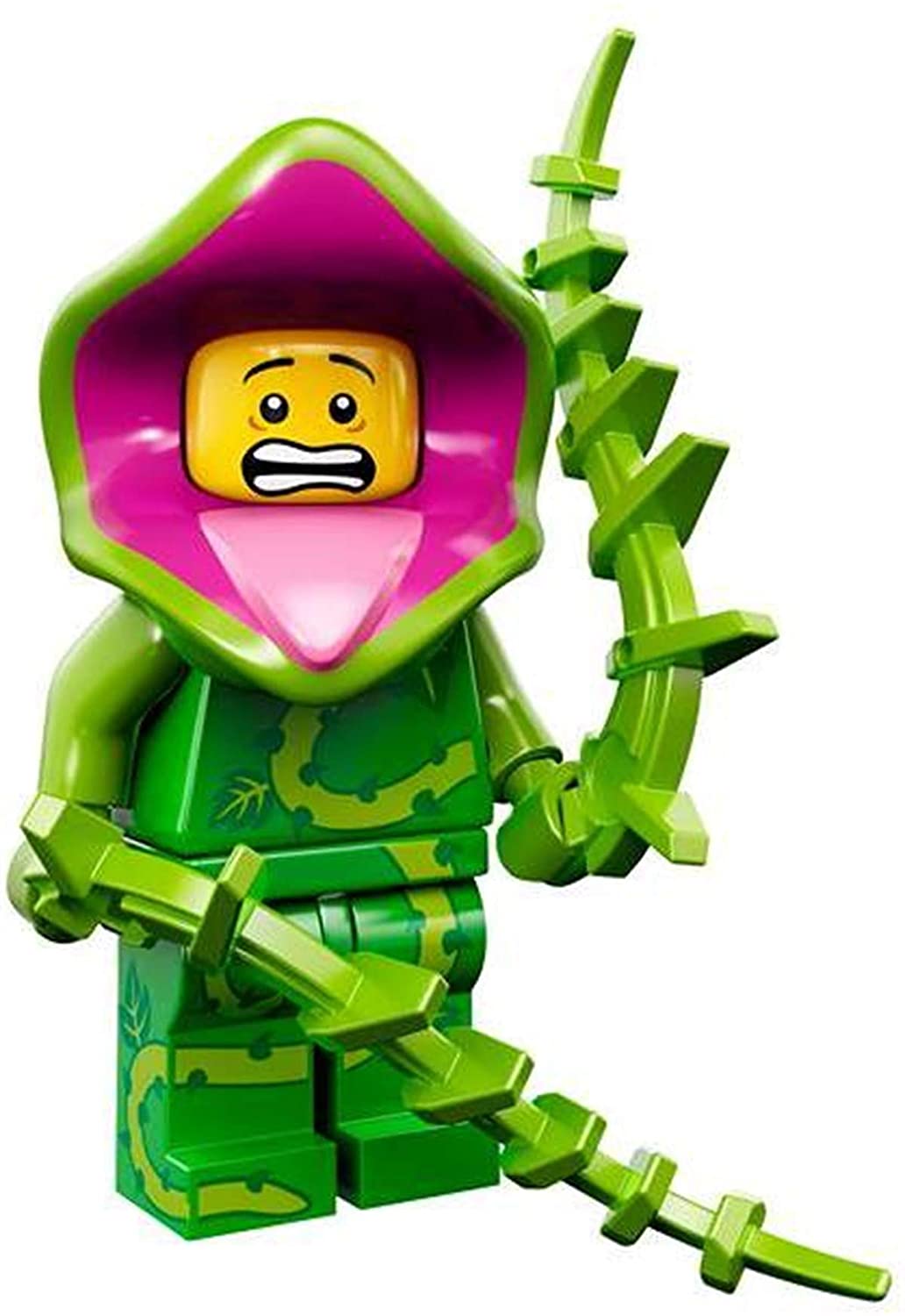 LEGO Series 14 Minifigure Plant Monster, Green, Small