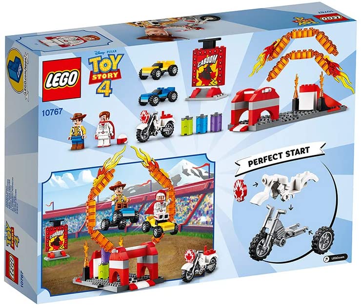 Toy Story Duke Caboom's Stunt Show Playset 10767, Red, 26x19x6.2cm - Image 3