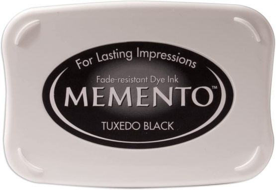 Tsukineko Memento Dye Ink Pad - Tuxedo