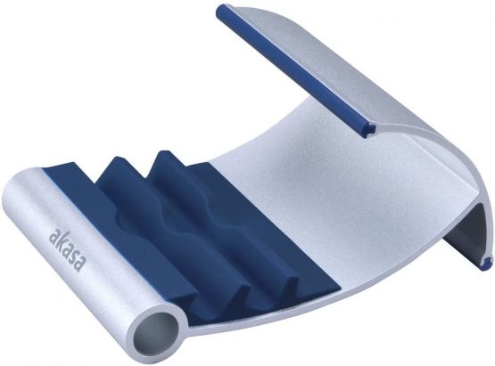 Akasa Leo | Tablet Stand | Aluminium | Anti-slip | Scratch Protection | Blue | AK-NC054-BL